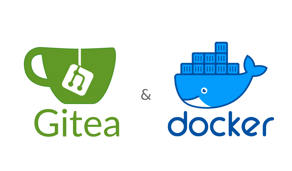 Gitea on Docker logo